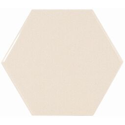Equipe Ceramicas, Scale, EQUIPE HEXAGON CREAM PŁYTKA ŚCIENNA 12.4X10.7 (21914) 