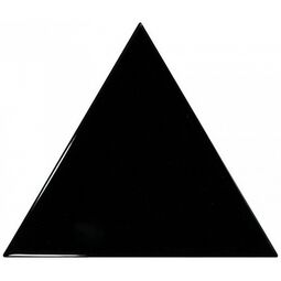Equipe Ceramicas, Scale, EQUIPE TRIANGOLO BLACK PŁYTKA ŚCIENNA 10.8X12.4 (23821) 