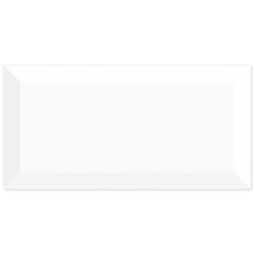 Fabresa, Bevelled, FABRESA BLANCO BISELADO BX PŁYTKA ŚCIENNA 10X20 
