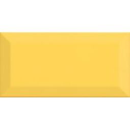 Fabresa, Bevelled, FABRESA (WYPRZEDAŻ) AMARILLO YEMA BISELADO BX PŁYTKA ŚCIENNA 10X20 
