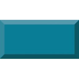 Fabresa, Bevelled, FABRESA TEAL BISELADO BX PŁYTKA ŚCIENNA 10X20 