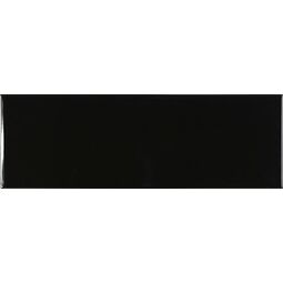 Fabresa, Unicolor, FABRESA PLAQUETA NEGRO BRILLO PŁYTKA ŚCIENNA 10X30 
