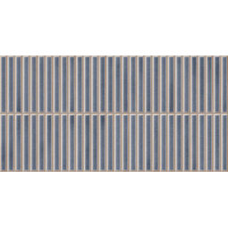 Gayafores, Deco Pottery, GAYAFORES DECO POTTERY NAVY PŁYTKA ŚCIENNA 32X62.5 