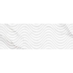 Geotiles, Asaro, GEOTILES ASARO RLV. BLANCO GLOSSY PŁYTKA ŚCIENNA 30X90 