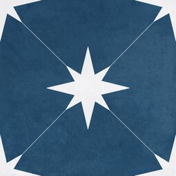 Geotiles, Ponent, GEOTILES PONENT BLUE GRES 22.3X22.3 