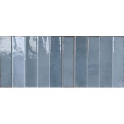 Idea Ceramica, Art Nouveau, IDEA CERAMICA ART NOUVEAU BLUE PŁYTKA ŚCIENNA 25X60 