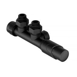 Instal-Projekt, Akcesoria, INSTAL-PROJEKT TZTZ/C ZESTAW TERMOSTATYCZY TULLY ZESPOLONY BLACK MAT 