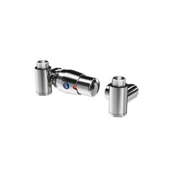 Instal-Projekt, Akcesoria, INSTAL-PROJEKT Z16 ZESTAW TERMOSTATYCZNY Z TRÓJNIKIEM INTEGRA LEWY KOLOR CHROM CU (605200004VTC01) 