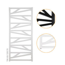 Instal-Projekt, Trick, INSTAL-PROJEKT TRICK TRK-40/120 GRZEJNIK ŁAZIENKOWY 1187/430 C34 - WHITE MAT (TRENDY) 