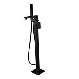 Invena, Paros, INVENA PAROS BATERIA WANNOWA WOLNOSTOJĄCA CZARNA (BW-09-W04-A) 