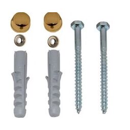 Kerasan, Retro, KERASAN RETRO ŚRUBY DO MISKI STOJĄCEJ ZŁOTO (760391) 