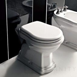 Kerasan, Retro, KERASAN RETRO MISKA WC STOJĄCA ODPŁYW POZIOMY BIAŁA 101101 