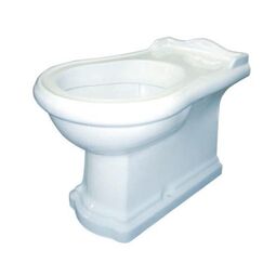 Kerasan, Retro, KERASAN RETRO MISKA WC STOJĄCA BIAŁA BEZ DESKI 101601 