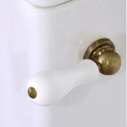 Kerasan, Waldorf, KERASAN WALDORF MECHANIZM SPŁUKUJĄCY DO DOLNOPŁUKU Z UCHWYTEM BOCZNYM  (757093) 