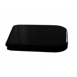 Kerasan, Waldorf, KERASAN WALDORF DESKA SEDESOWA WOLNOOPADAJĄCA CZARNA ZAWIASY CHROM (418804) 