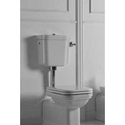 Kerasan, Waldorf, KERASAN WALDORF ZBIORNIK WC CERAMICZNY CZARNY (418204) 