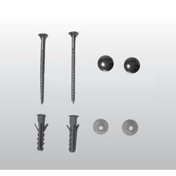 Kerasan, Waldorf, KERASAN WALDORF ZESTAW ŚRUB MONTAŻOWYCH DO MUSZLI LUB BIDETU BRĄZ (760393) 