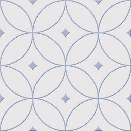 Keros Ceramika, Alhambra, KEROS CERAMIKA ALHAMBRA AZUL GRES 25X25 