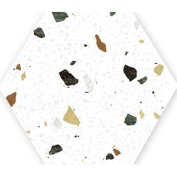 Keros Ceramika, Tritato, KEROS CERAMIKA TRITATO BLANCO HEXA GRES 23X27 