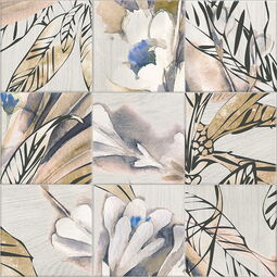 Mainzu Ceramica, Bottega, MAINZU CERAMICA BOTTEGA AUTUMN LEAVES DEKOR 20X20 