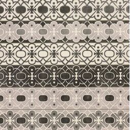 Mainzu Ceramica, Cementine, MAINZU CERAMICA CEMENTINE STRAIGHT GREY DEKOR 20X20 