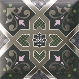 Mainzu Ceramica, Hd Effects, MAINZU CERAMICA ESNA GREEN DEKOR 15X15 