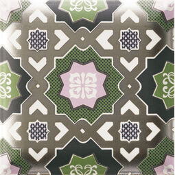 Mainzu Ceramica, Hd Effects, MAINZU CERAMICA NILO GREEN DEKOR 15X15 