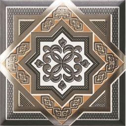 Mainzu Ceramica, Hd Effects, MAINZU CERAMICA ZOCO BROWN DEKOR 15X15 