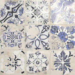 Mainzu Ceramica, Land, MAINZU CERAMICA LAND ANTHOLOGY WHITE DEKOR 20X20 