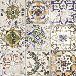 Mainzu Ceramica, Maiolica, MAINZU CERAMICA MAIOLICA CENTRO DEKOR 20X20 