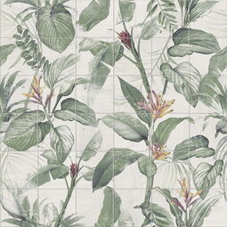 Mainzu Ceramica, Murales Optym, MAINZU CERAMICA MURAL SPRING LEAVES 36-ELEM. DEKOR 20X20 