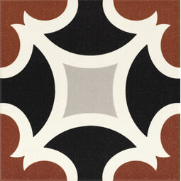 Mainzu Ceramica, New Origin, MAINZU CERAMICA ARAN ROJO DEKOR 20X20 