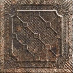 Mainzu Ceramica, Tin-Tile, MAINZU CERAMICA TIN-TILE RUSTY NERO DEKOR 20X20 