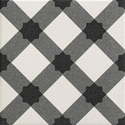 Mainzu Ceramica, Trinity, MAINZU CERAMICA TRINITY BLACK GRES 20X20 