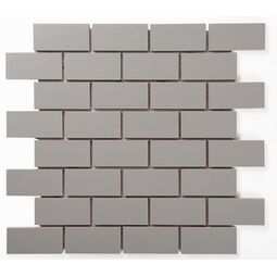 Manufaktura Mozaik, Cegiełki, MANUFAKTURA MOZAIK CEGIEŁKI SZARE MAT MOZAIKA 30X30 