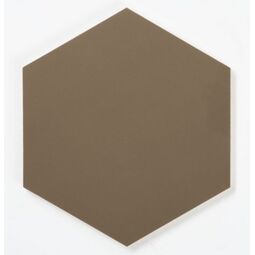 Manufaktura Mozaik, Heksagon, MANUFAKTURA MOZAIK HEKSAGON BRĄZOWY POŁYSK MOZAIKA 19X20.5 