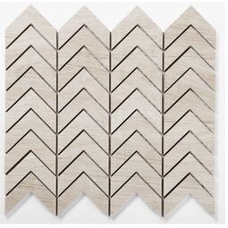 Manufaktura Mozaik, Jodełka, MANUFAKTURA MOZAIK JODEŁKA GREY MOZAIKA 30X30 