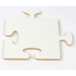 Manufaktura Mozaik, Puzzle, MANUFAKTURA MOZAIK PUZZLE BIAŁY PŁYTKA ŚCIENNA 20X20 