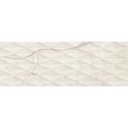Marazzi, Allmarble, MARAZZI ALLMARBLE STATUARIO PAVE SATIN M6TD STRUTTURA 3D PŁYTKA ŚCIENNA 40X120 