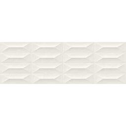 Marazzi, Colorplay, MARAZZI COLORPLAY WHITE STRUTTURA CABOCHON 3D M4KT PŁYTKA ŚCIENNA 30X90 