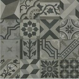 Marazzi, D_Segni Blend, MARAZZI D_SEGNI BLEND CARBONE MIX M60C DEKOR 20X20 