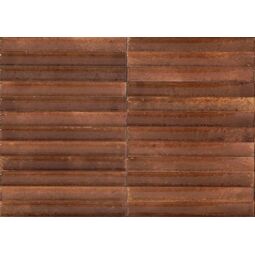 Marazzi, Lume, MARAZZI LUME SWING CARAMEL STRUTTURA 3D LUX MP95 GRES 6X24 