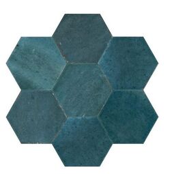 Marazzi, Lume, MARAZZI LUME ESAGONA BLUE LUX MFFF 21X18.2 