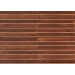 Marazzi, Lume, MARAZZI LUME RAKE CARAMEL STRUTTURA 3D LUX MP9K GRES 6X24 