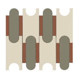 Marazzi, Momenti, MARAZZI MOMENTI MOSAICO PUZZLE AVORIO MAL9 30.6X32.8 