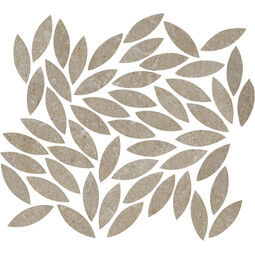 Marazzi, Mystone Limestone, MARAZZI MYSTONE LIMESTONE TAUPE MOSAICO FOGLIE M8LT 34.2X38 