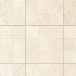 Marazzi, Mystone Limestone, MARAZZI MYSTONE LIMESTONE IVORY K.5X5 M8HN MOZAIKA 30X30 