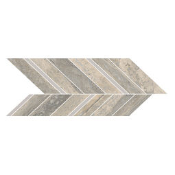 Marazzi, Mystone Travertino, MARAZZI MYSTONE TRAVERTINO SILVER MOSAICO FRECCIA M9Q6 19.8X52.1 