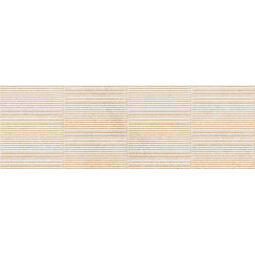 Marazzi Polska, Fabula Wall, MARAZZI FABULA WALL 3D GENTLE TRAVERTINO CROSS BEIGE MP9N 33X100 