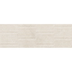 Marazzi Polska, Fabula Wall, MARAZZI FABULA WALL 3D GENTLE TRAVERTINO CROSS BIANCO MP9P 33X100 